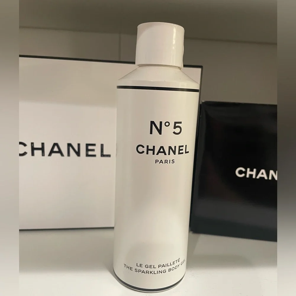 New CHANEL No 5 Factory the sparkling body gel LIMITED EDITION